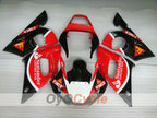 Kit de carénage à injection pour YZF-R6 98-02 - Rouge, Noir - Santander #OYO87901022