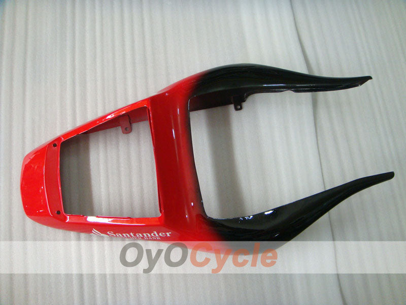 Kit de carénage à injection pour YZF-R6 98-02 - Rouge, Noir - Santander #OYO87901022