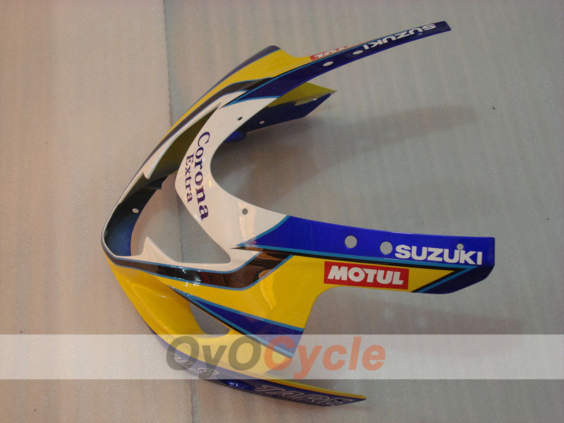 Kit de carénage à injection pour GSXR600 04-05 - Jaune, bleu - Corona, MOTUL #OYO87901161