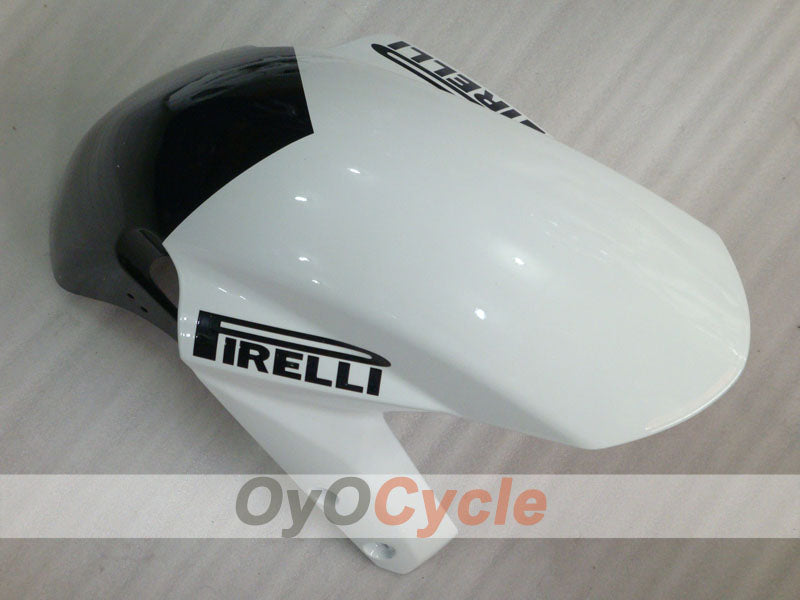 Kit de carénage à injection pour GSX R750 04-05 - Blanc, Noir - Corona #OYO87901245