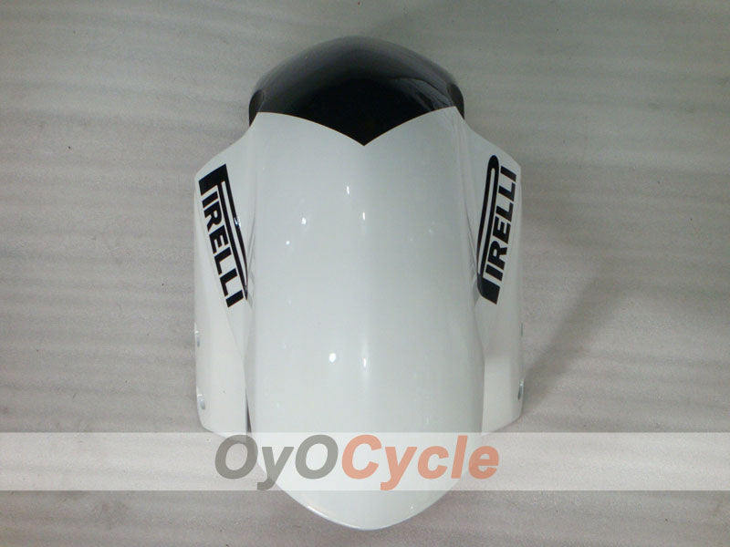 Kit de carénages injectés pour GSXR600 04-05 - Blanc, Noir - Corona, MOTUL #OYO87901169