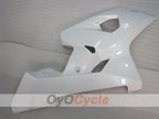 Kit de carénages injectés pour GSXR600 04-05 - Blanc - Style usine #OYO87901176