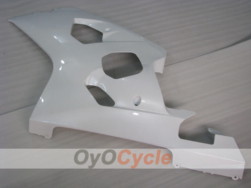 Kit de carénages injectés pour GSXR600 04-05 - Blanc - Style usine #OYO87901176