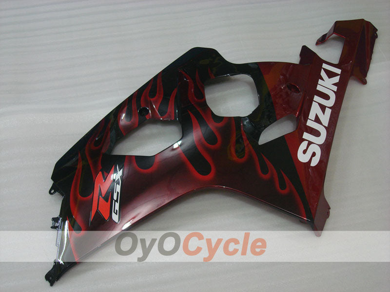 Carénage latéral gauche et droit pour Suzuki GSXR750 04-05 #OYO87909202