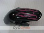 Kit de carénage injecté pour GSXR600 04-05 - Rouge, Noir - Flamme #OYO87901188