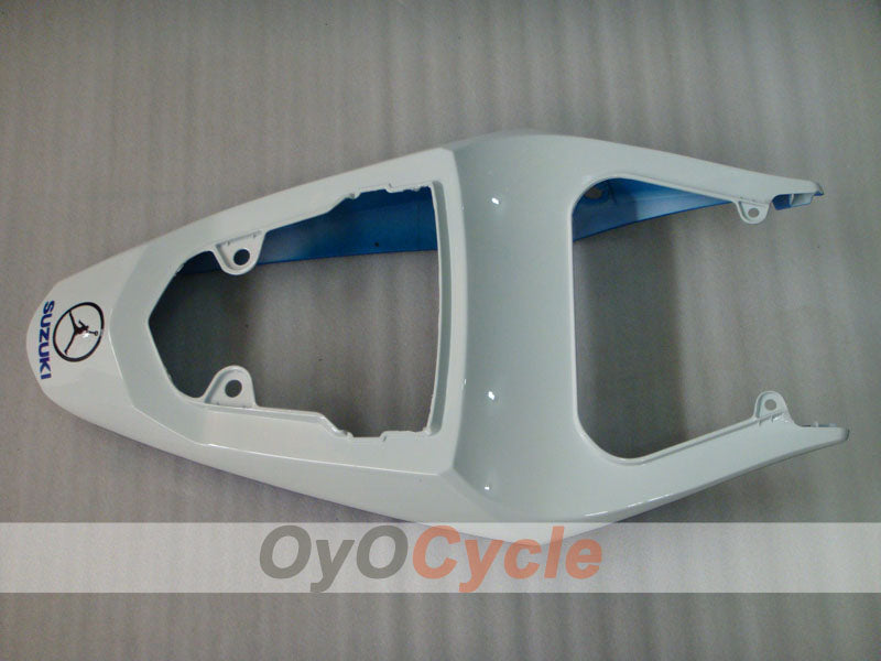Kit de carénages en injection pour GSXR600 04-05 - Bleu, blanc - DUNLOP, Jordan, MOTUL #OYO87901195