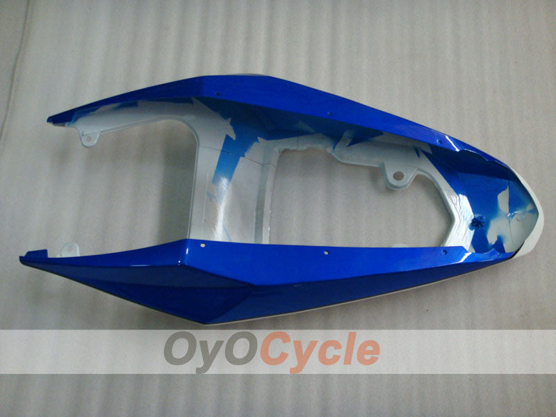 Kit de carénage injecté pour GSX R750 04-05 - Bleu, Blanc - Jordan #OYO87901256