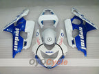 Kit de carénage injecté pour GSX R750 04-05 - Bleu, Blanc - Jordan #OYO87901256