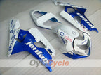 Kit de carénages en injection pour GSXR600 04-05 - Bleu, blanc - DUNLOP, Jordan, MOTUL #OYO87901195