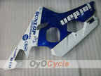 Kit de carénage injecté pour GSX R750 04-05 - Bleu, Blanc - Jordan #OYO87901256