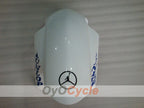 Kit de carénage injecté pour GSX R750 04-05 - Bleu, Blanc - Jordan #OYO87901256