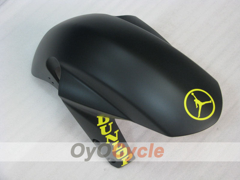 Kit de carénage injecté pour GSX R750 04-05 - Jaune, Noir - Jordan #OYO87901257