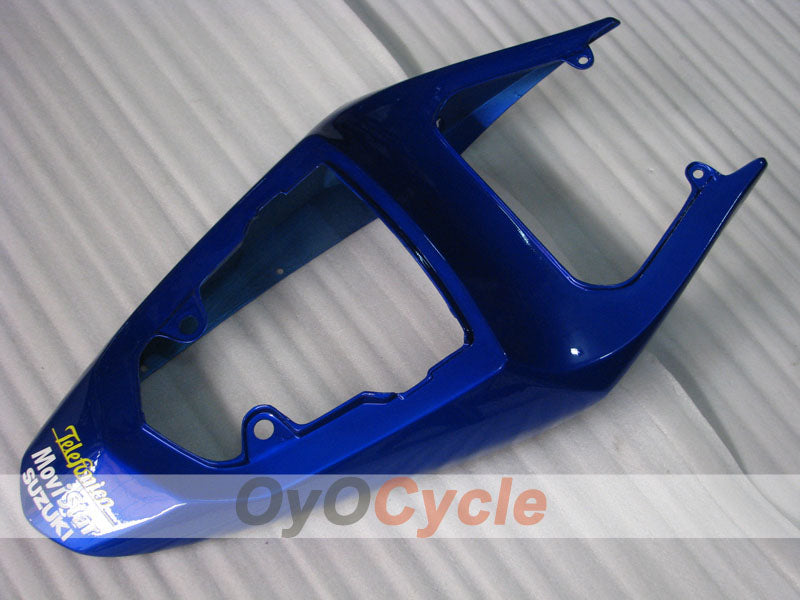 Kit de carénage à injection pour GSXR600 04-05 - Jaune, Bleu - MICHELIN, MOTUL, Movistar #OYO87901206