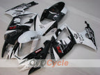 Kit de carénage injecté pour GSX R750 06-07 - Blanc, Noir - Corona #OYO87901265
