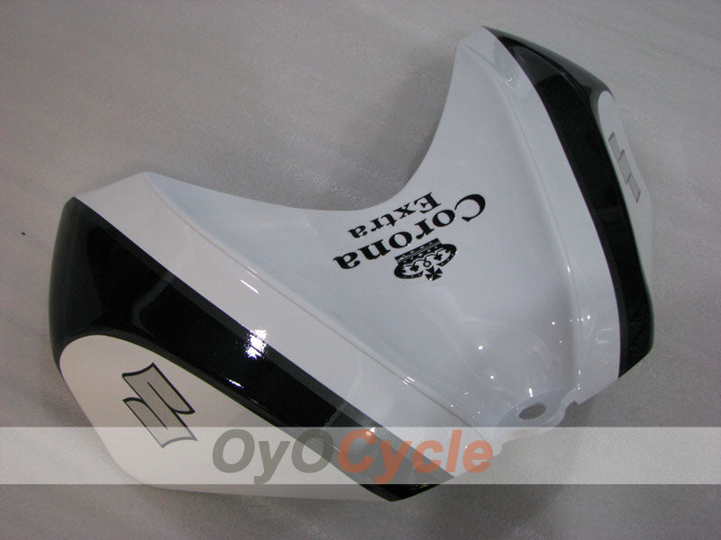 Kit de carénage injecté pour GSX R750 06-07 - Blanc, Noir - Corona #OYO87901265