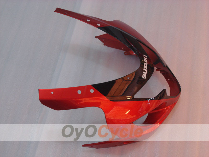 Kit de carénage injecté pour GSX R750 04-05 - Orange, Noir - Style d’origine #OYO87901180