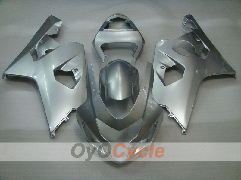 Kit de carénage injecté pour GSX R750 04-05 - Argenté - Style d’origine #OYO87901181