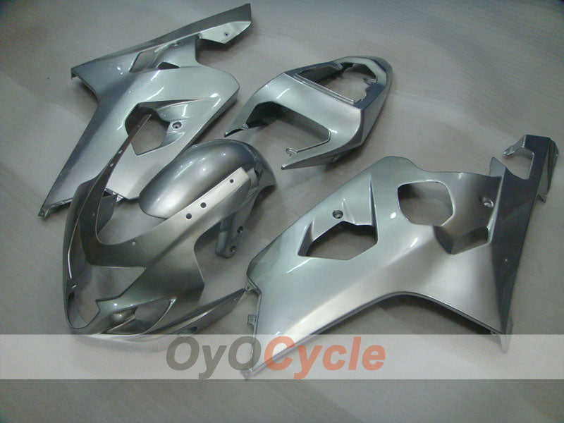 Kit de carénage injecté pour GSX R750 04-05 - Argenté - Style d’origine #OYO87901181
