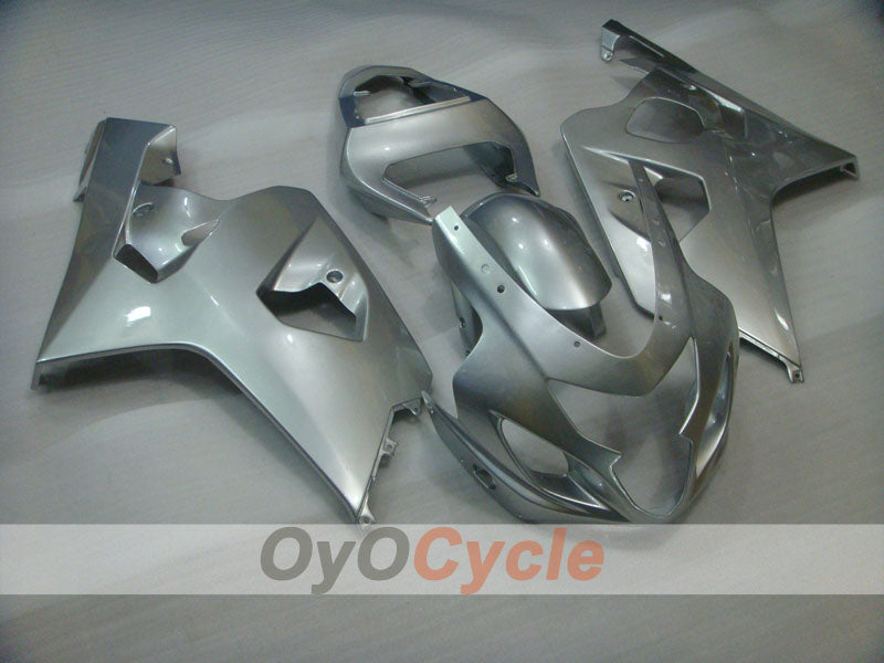 Kit de carénage injecté pour GSX R750 04-05 - Argenté - Style d’origine #OYO87901181