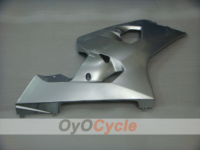 Kit de carénage injecté pour GSX R750 04-05 - Argenté - Style d’origine #OYO87901181