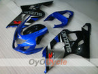 Kit de carénage à injection pour GSXR600 04-05 - Bleu, Noir - Style d'origine #OYO87901359