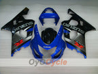 Kit de carénage à injection pour GSXR600 04-05 - Bleu, Noir - Style d'origine #OYO87901359
