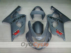 Kit de carénage injecté pour GSX R750 04-05 - Gris - Style d’origine #OYO87901185