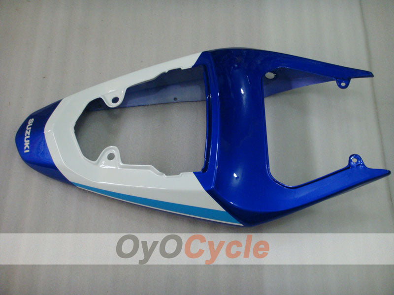 Kit de carénage injecté pour GSX R750 04-05 - Blanc, Noir - Style d’origine #OYO87901187