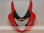 Kit de carénages en injection pour GSX R750 04-05 - Rouge, noir - Style d’origine #OYO87901192