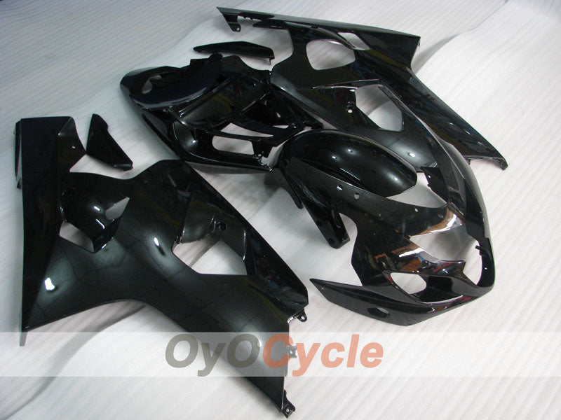 Kit de carénages en injection pour GSX R750 04-05 - Noir - Style d’origine #OYO87901196