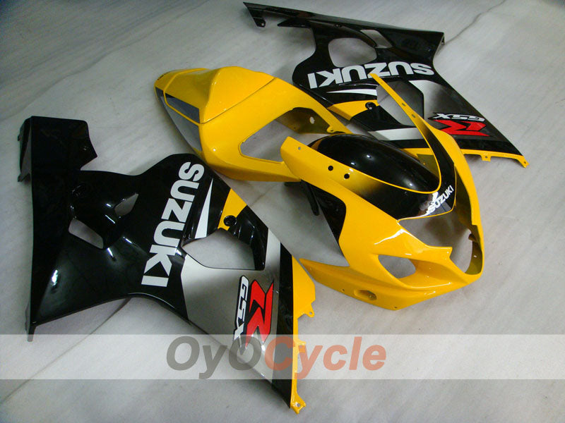 Kit de carénage à injection pour GSXR600 04-05 - Jaune, noir - Style d'usine #OYO87901369 Image secondaire du produit