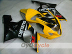 Kit de carénage à injection pour GSXR600 04-05 - Jaune, noir - Style d'usine #OYO87901369