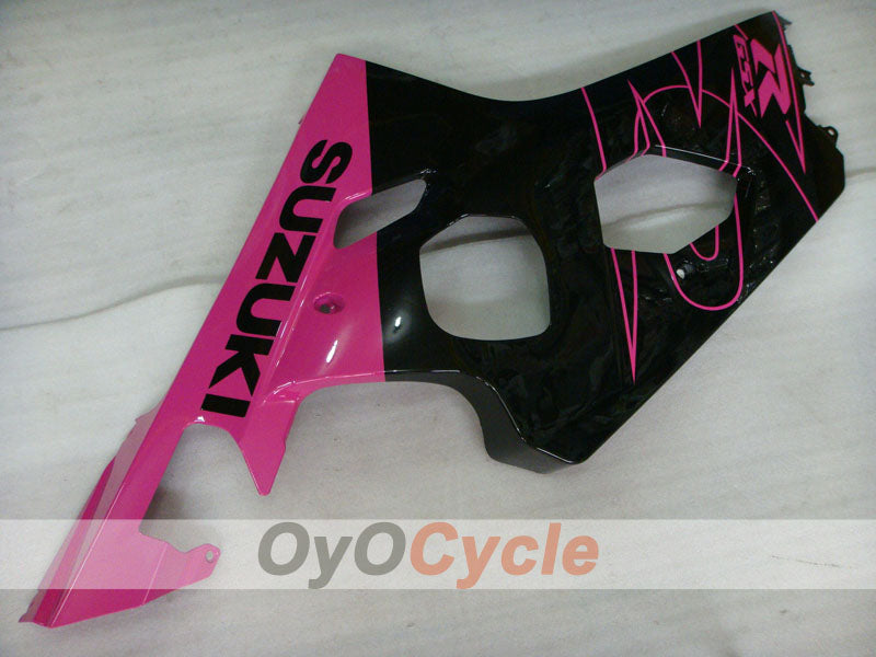 Kit de carénages en injection pour GSX R750 04-05 - Rose - Style d’origine #OYO87901200