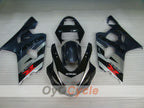 Kit de carénage à injection pour GSXR600 04-05 - Noir, argent - Style d'usine #OYO87901378