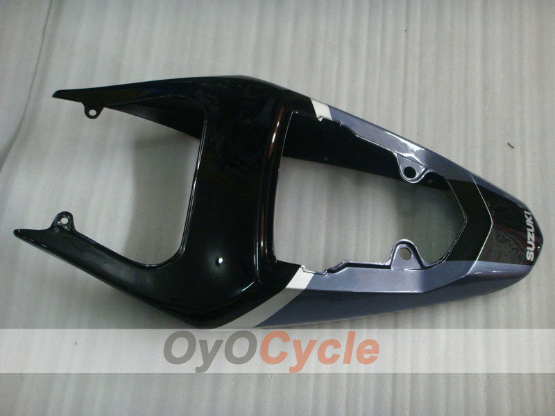 Kit de carénage à injection pour GSX R750 04-05 - Noir, Gris - Style usine #OYO87901212
