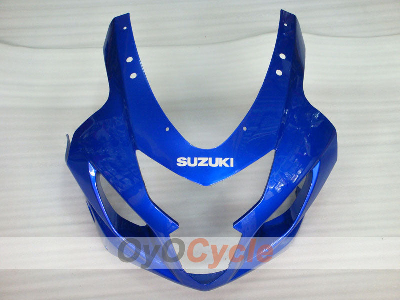 Kit de carénage à injection pour GSX R750 04-05 - Bleu, Noir - Style usine #OYO87901215
