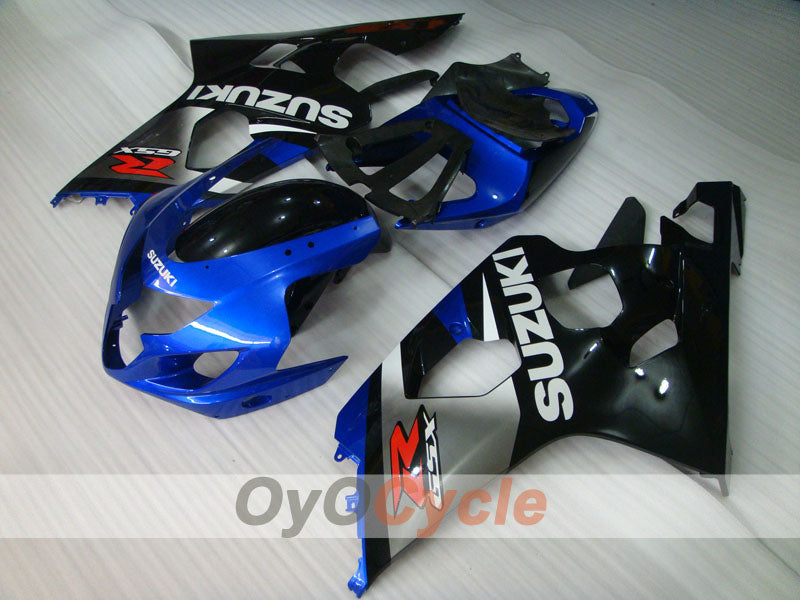 Kit de carénage à injection pour GSXR600 04-05 - Bleu, Noir - Style usine #OYO87901382 Image secondaire du produit