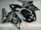 Kit de carénage à injection pour GSXR600 04-05 - Noir, Argent - Style usine #OYO87901384