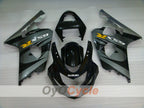 Kit de carénage à injection pour GSXR600 04-05 - Noir, Argent - Style usine #OYO87901384