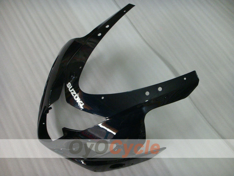Kit de carénage à injection pour GSXR600 04-05 - Noir, Argent - Style usine #OYO87901384
