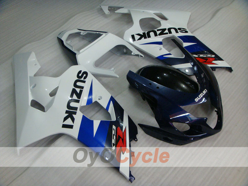 Kit de carénage à injection pour GSX R750 04-05 - Bleu, blanc - Style d'usine #OYO87901218 Image principale du produit