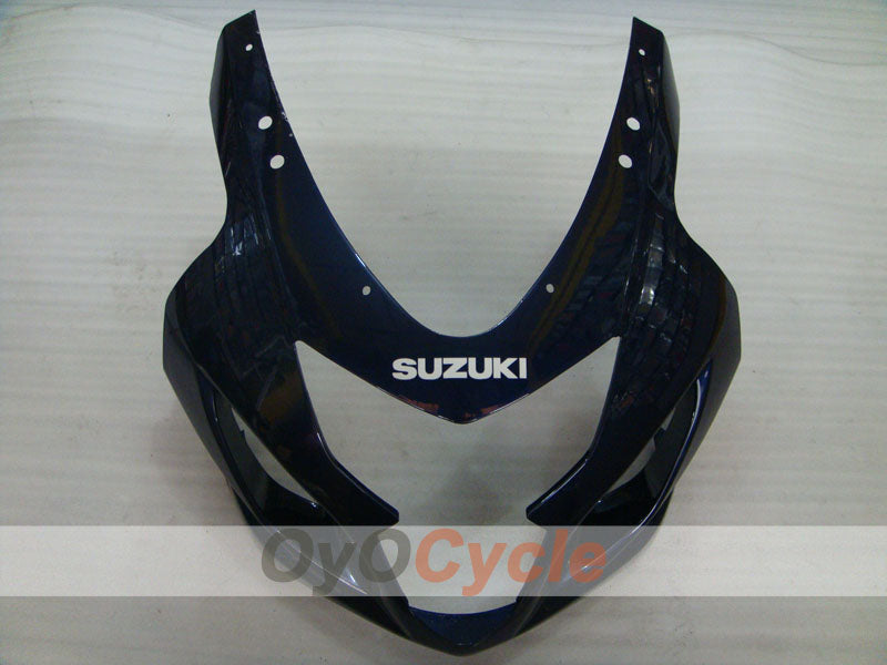 Kit de carénage à injection pour GSX R750 04-05 - Bleu, blanc - Style d'usine #OYO87901218