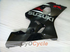 Kit de carénage à injection pour GSXR600 04-05 - Rouge, Noir - Style usine #OYO87901392