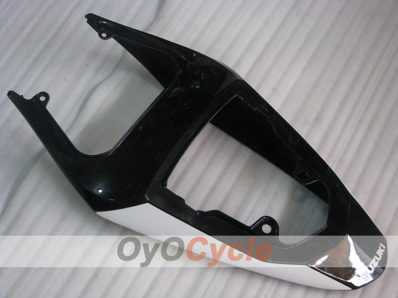 Kit de carénage injecté pour GSXR600 04-05 - Blanc, Noir - Style d’origine #OYO87901395