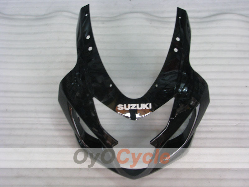 Kit de carénage injecté pour GSXR600 04-05 - Blanc, Noir - Style d’origine #OYO87901395
