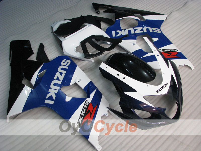 Kit de carénage injecté pour GSXR600 04-05 - Bleu, Noir - Style d’origine #OYO87901397 Image principale du produit