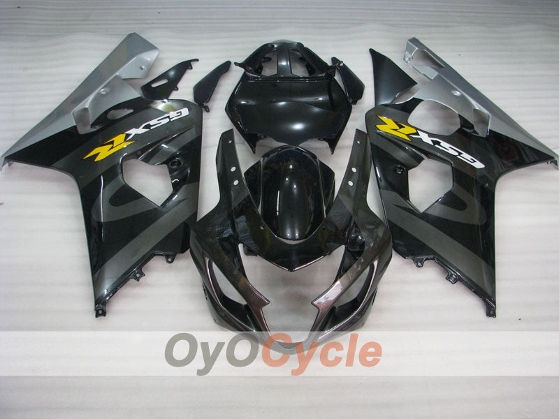 Kit de carénage injecté pour GSXR600 04-05 - Noir, Gris - Style d’origine #OYO87901401 Image secondaire du produit