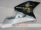 Kit de carénage injecté pour GSXR600 04-05 - Noir, Gris - Style d’origine #OYO87901401