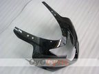 Kit de carénage injecté pour GSXR600 04-05 - Noir, Gris - Style d’origine #OYO87901401