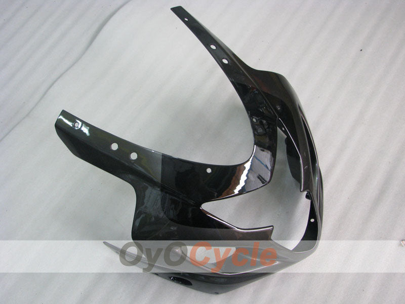 Kit de carénage injecté pour GSXR600 04-05 - Noir, Gris - Style d’origine #OYO87901401